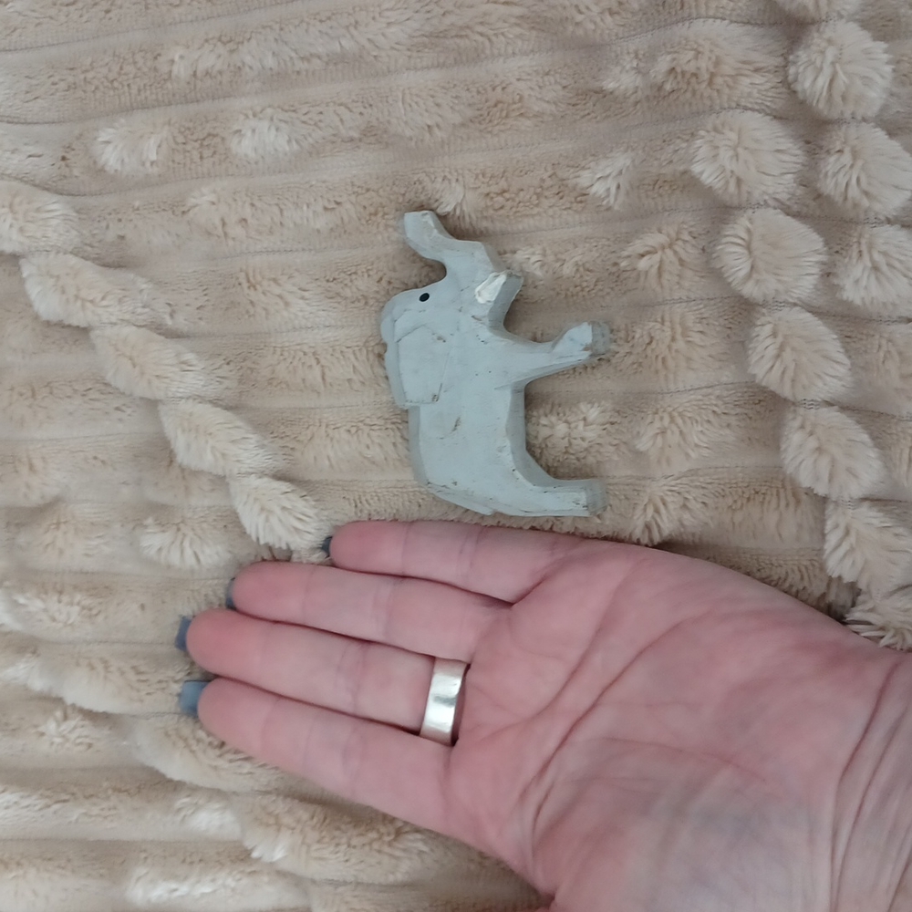 Small wooden elephant